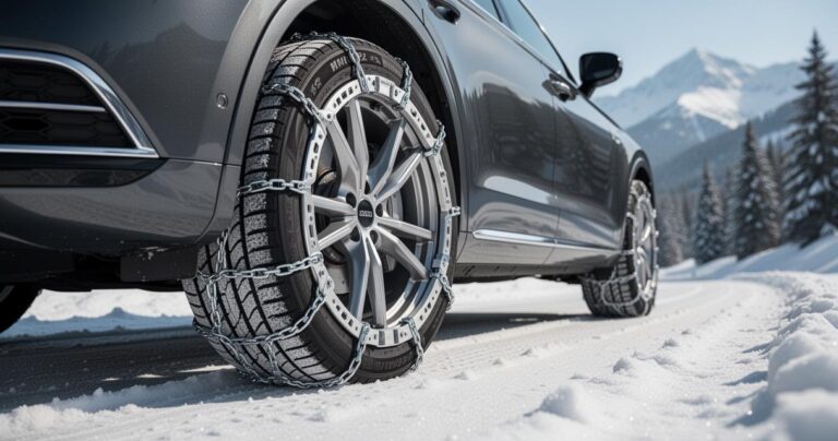 Comment installer votre nouveauté : chaîne de neige à montage ultra rapide, la solution idéale pour les conducteurs pressés sans perdre de temps
