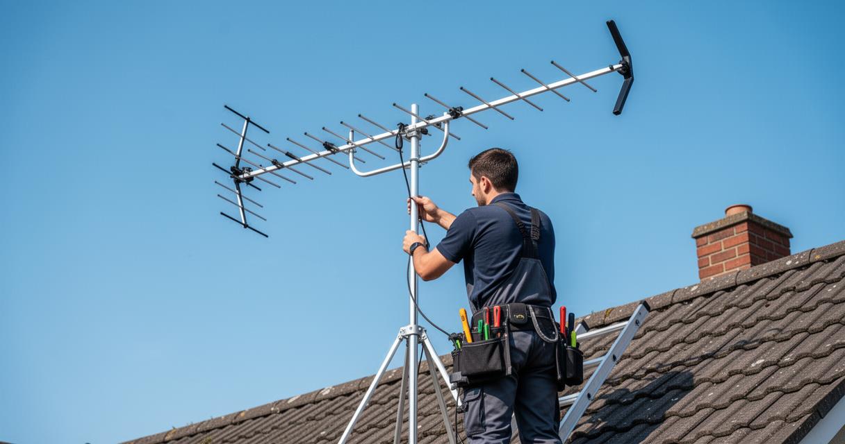 Comment choisir votre pose antenne TV TNT : trouvez un pro pour votre installation conforme aux tendances du marché